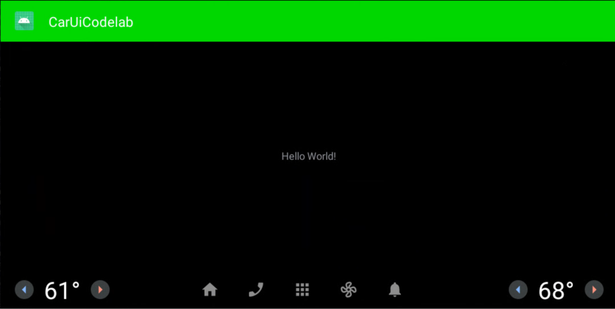 Warna latar belakang Toolbar baru