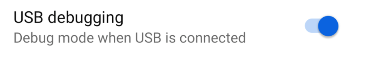 USB üzerinden hata ayıklama