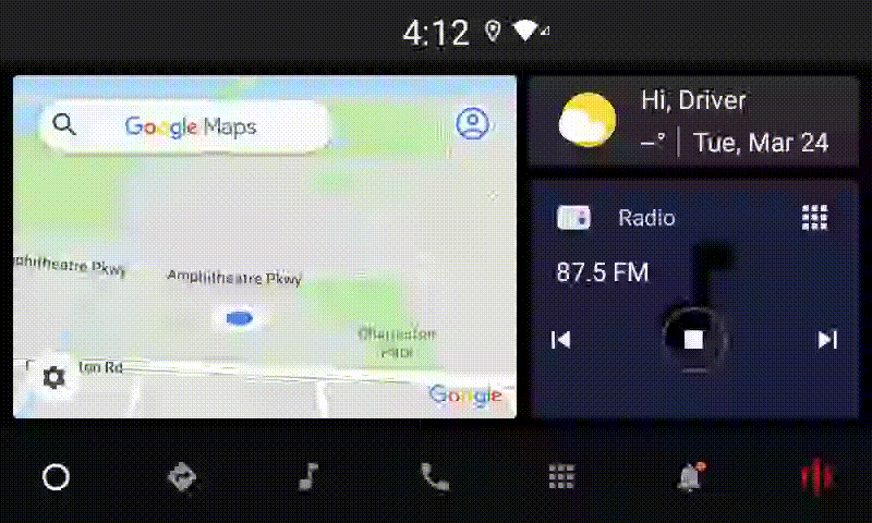 टैप करके बात करने की सुविधा को ट्रिगर करना