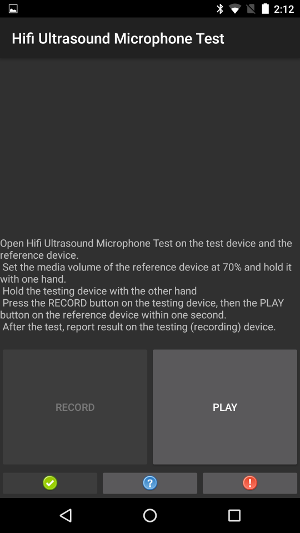Micro, étape 3, appareil de référence
