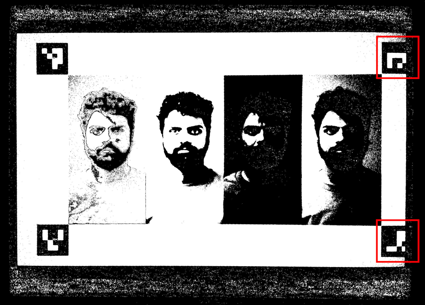 חוסר התאמה של סמני ArUco