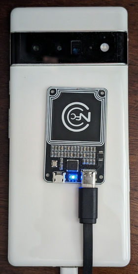 Posizionamento del chip NFC