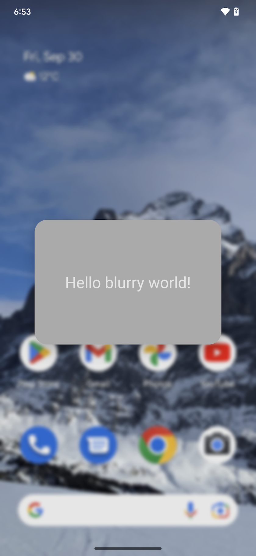 Nur Hintergrund unkenntlich machen