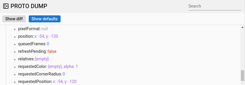 Standardeinstellungen für Attribute