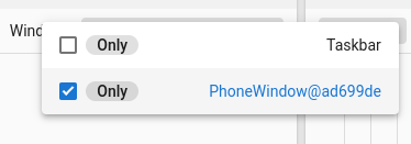 Widok ViewCapture rects