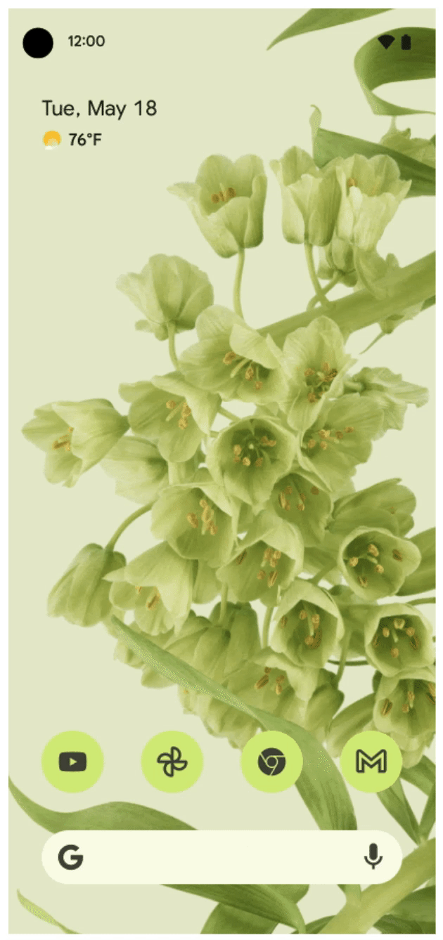 Chỉ báo cho biết micrô và camera đang được sử dụng, tức là quyền truy cập đang hoạt động