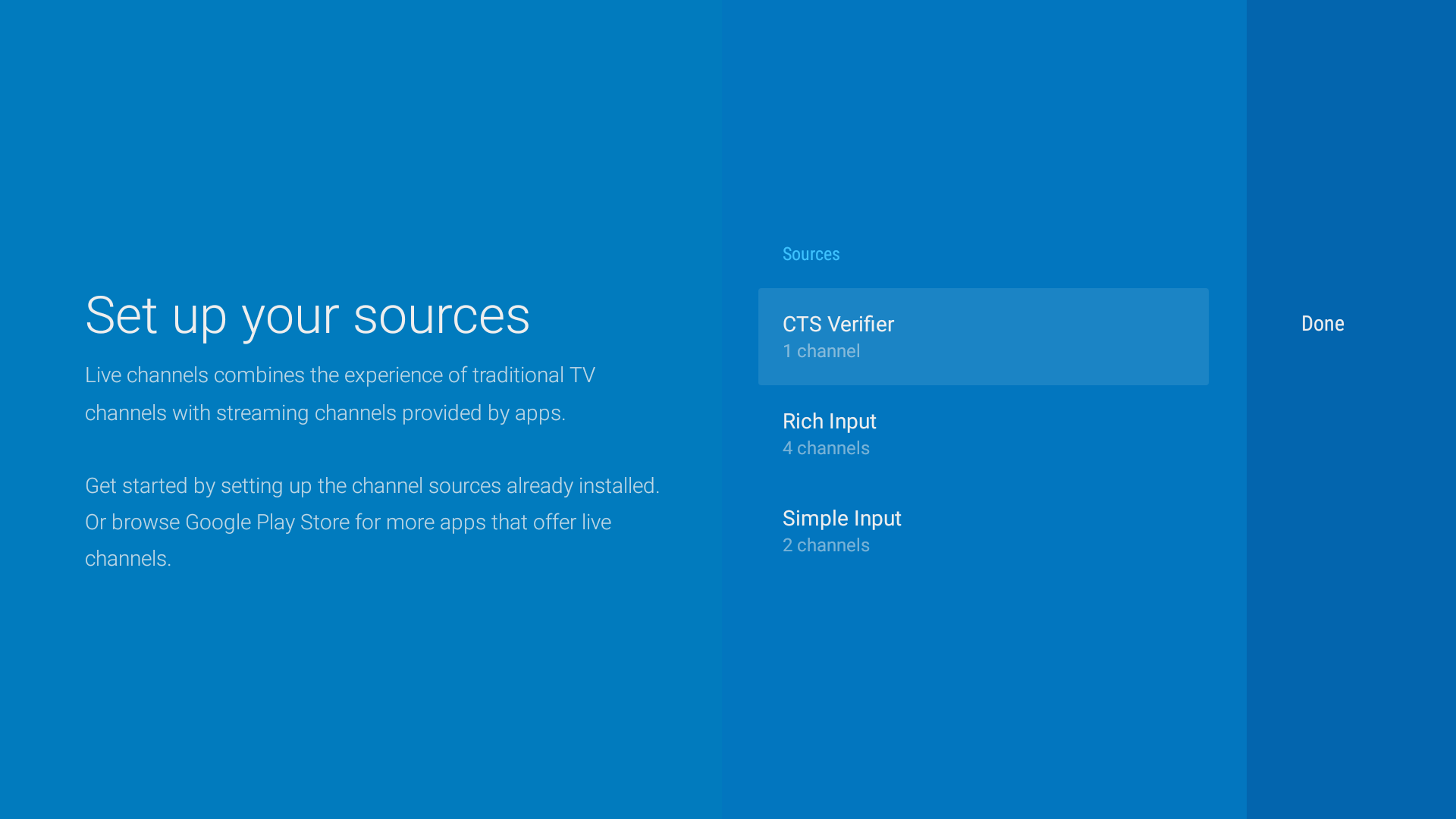 Selecione sua origem na lista.