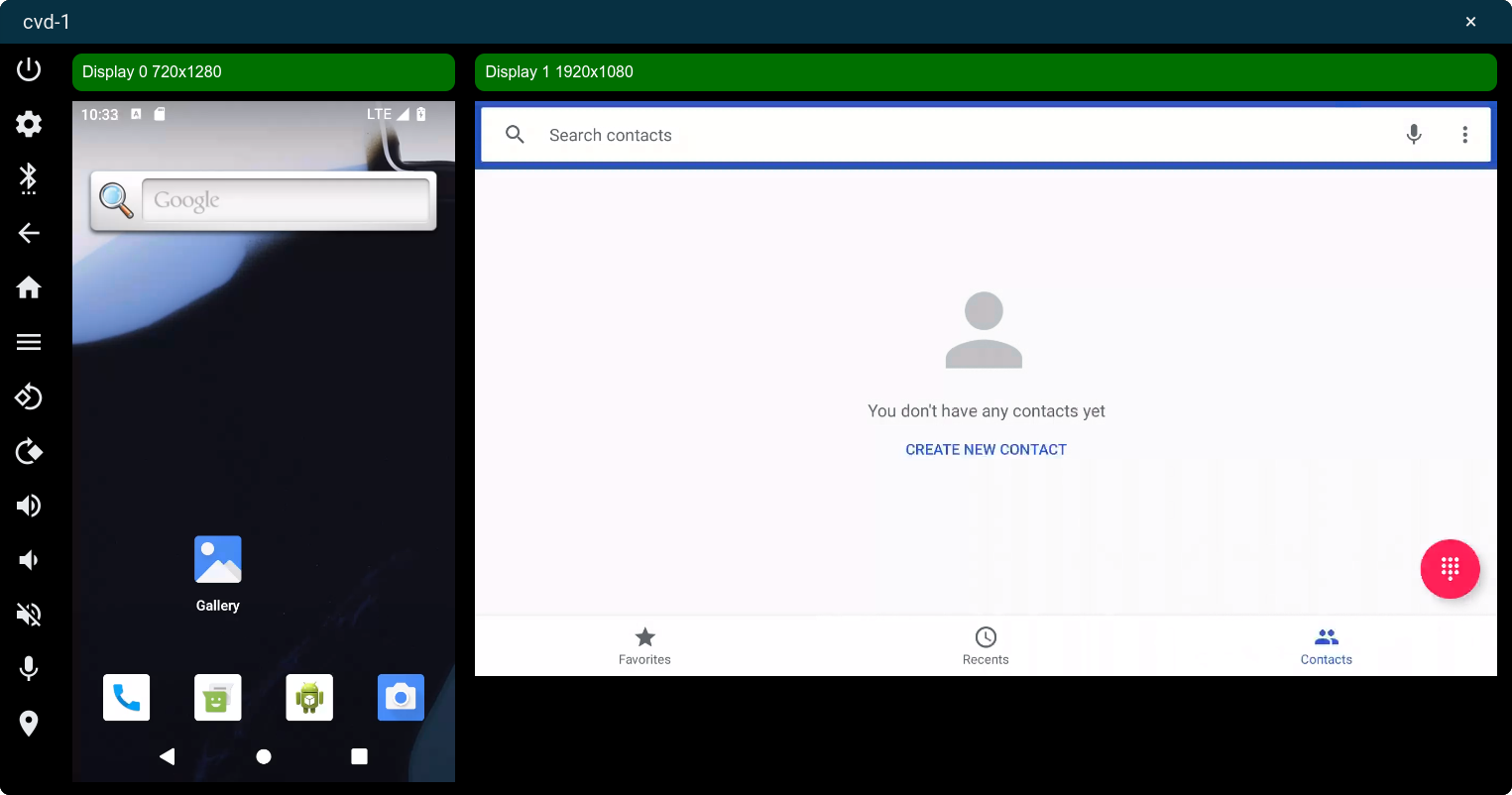Cuttlefish çoklu ekran